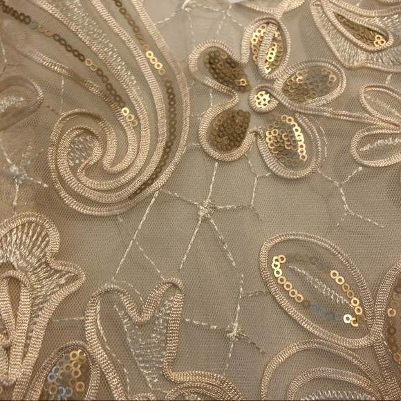 NWT Ark & Co Floral Sequins Dress - Picture 13 of 16